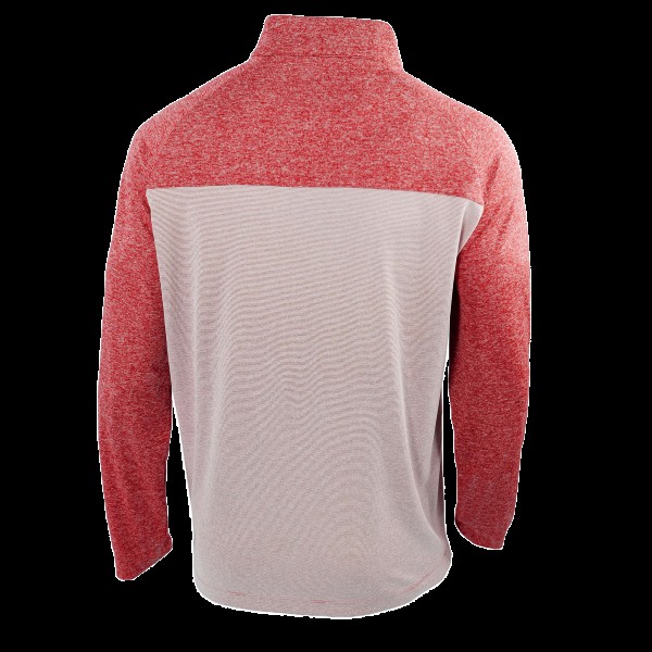 Кофта на короткой молнии Miami Heat Columbia Red Omni-Wick Rockin It