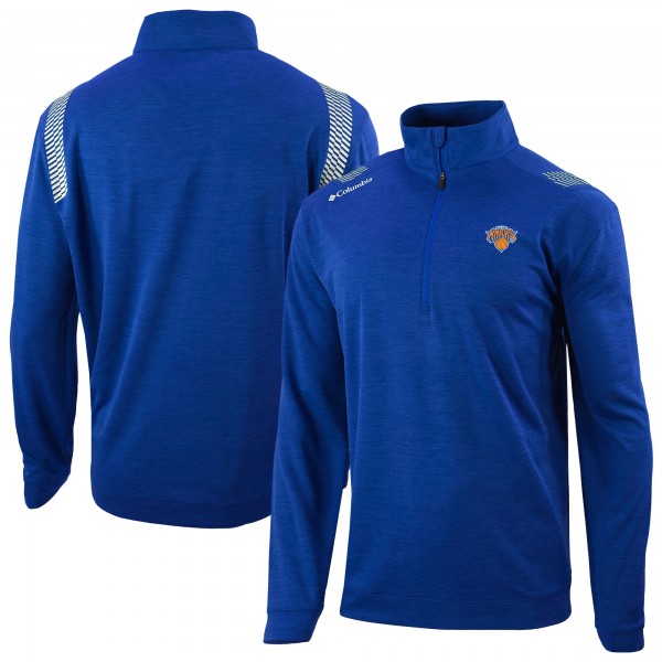 Кофта на короткой молнии New York Knicks Columbia Oakland Downs Omni-Wick - Blue