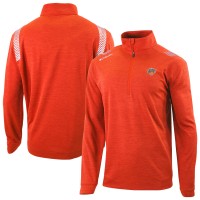 Кофта на короткой молнии New York Knicks Columbia Oakland Downs Omni-Wick - Orange