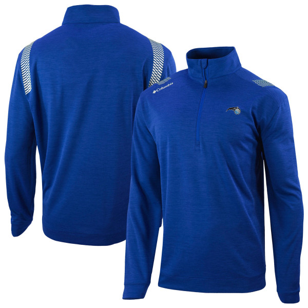 Orlando Magic Columbia Blue Oakland Downs Omni-Wick Quarter-Zip Top