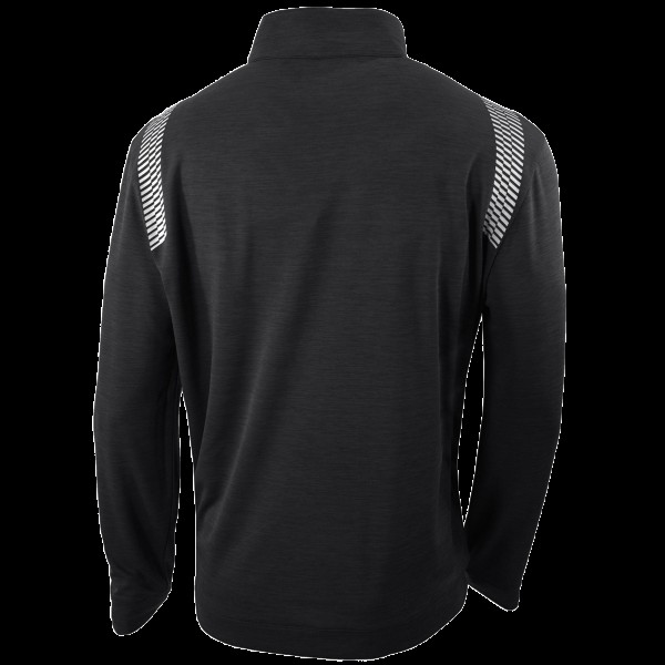 Miami Heat Columbia Black Oakland Downs Omni-Wick Quarter-Zip Top
