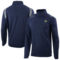 Indiana Pacers Columbia Navy Oakland Downs Omni-Wick Quarter-Zip Top
