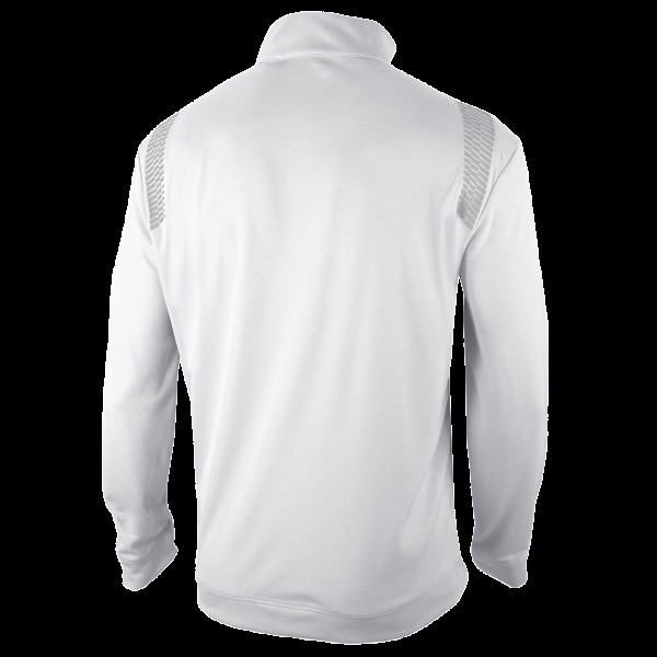 Philadelphia 76ers Columbia White Oakland Downs Omni-Wick Quarter-Zip Top