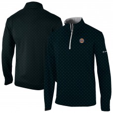 New York Knicks Columbia Black Wickham Hills Omni-Wick Quarter-Zip Jacket