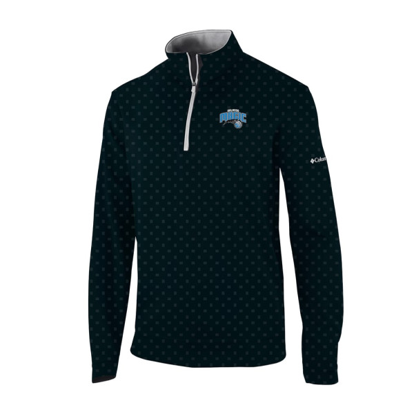 Куртка Orlando Magic Columbia Black Wickham Hills Omni-Wick Quarter-Zip