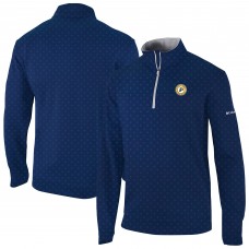 Indiana Pacers Columbia Navy Wickham Hills Omni-Wick Quarter-Zip Jacket