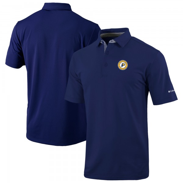 Indiana Pacers Columbia Navy Omni-Wick Even Lie Polo