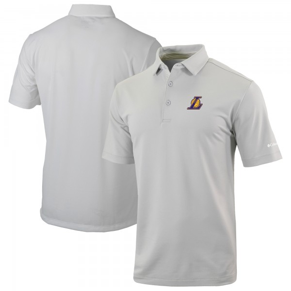 Поло Los Angeles Lakers Columbia Gray Omni-Wick Even Lie