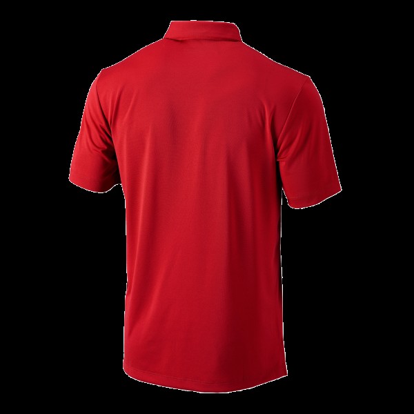 Miami Heat Columbia Red Omni-Wick Even Lie Polo