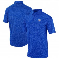 Поло Oklahoma City Thunder Columbia Blue Omni-Wick Heading Out