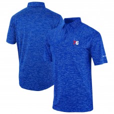 Philadelphia 76ers Columbia Blue Omni-Wick Heading Out Polo