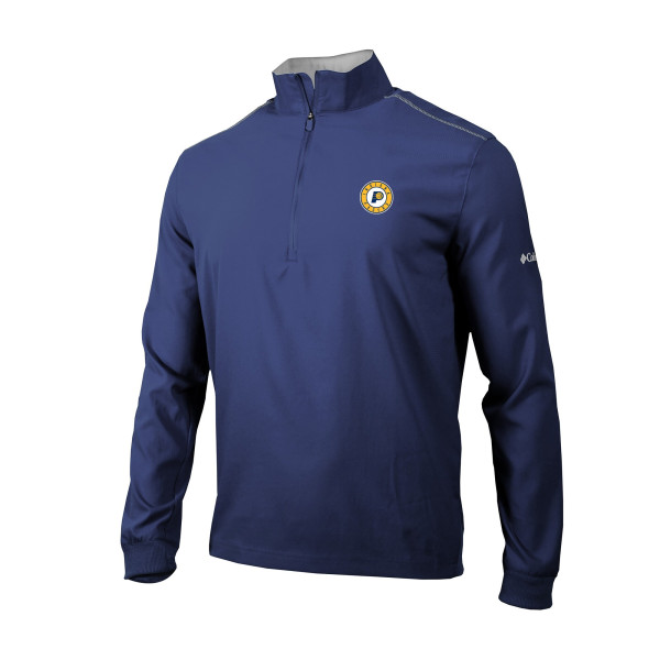 Indiana Pacers Columbia Navy Omni-Wick Bogeys Paradise Quarter-Zip Top