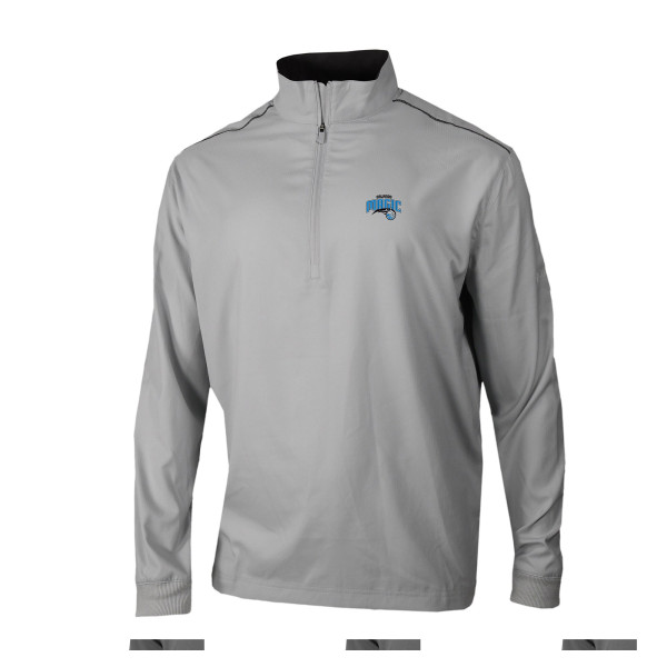 Orlando Magic Columbia Gray Omni-Wick Bogeys Paradise Quarter-Zip Top