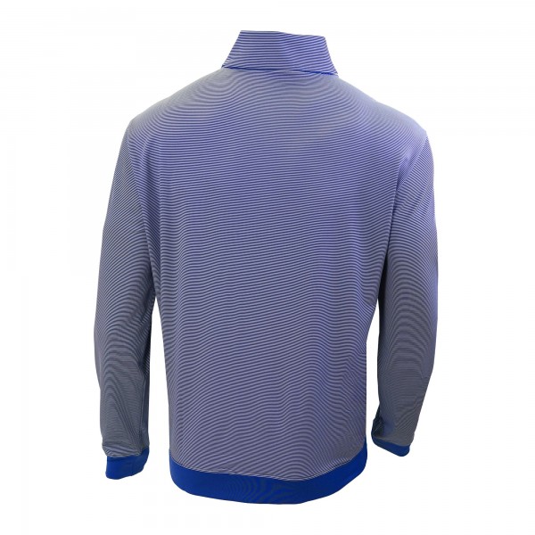 New York Knicks Columbia Blue Omni-Wick Even Lie Quarter-Zip Top