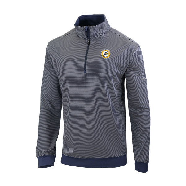 Indiana Pacers Columbia Navy Omni-Wick Even Lie Quarter-Zip Top