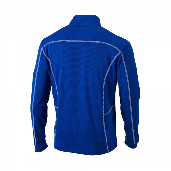 Кофта на короткой молнии Oklahoma City Thunder Columbia Blue Omni-Wick Shotgun