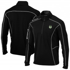 Milwaukee Bucks Columbia Black Omni-Wick Shotgun Quarter-Zip Jacket