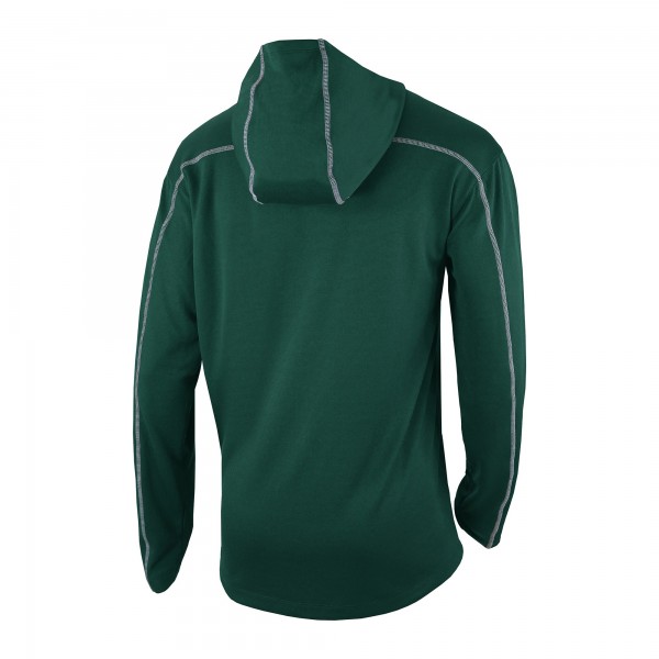 Milwaukee Bucks Columbia Hunter Green Omni-Wick Shotgun Pullover Hoodie