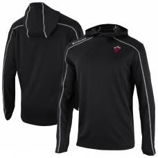 Толстовка Miami Heat Columbia Black Omni-Wick Shotgun