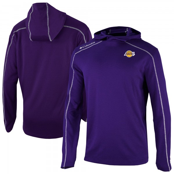 Толстовка Los Angeles Lakers Columbia Omni-Wick Shotgun - Purple