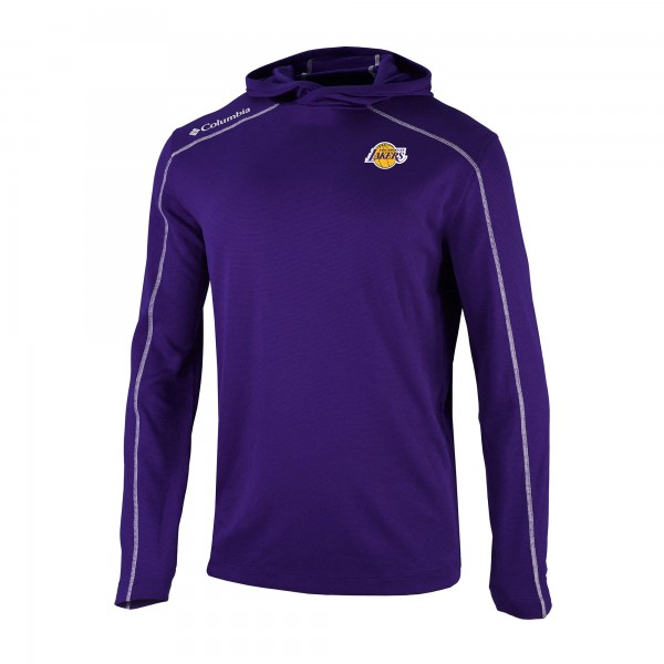 Толстовка Los Angeles Lakers Columbia Omni-Wick Shotgun - Purple