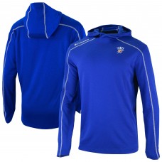 Oklahoma City Thunder Columbia Blue Omni-Wick Shotgun Pullover Hoodie