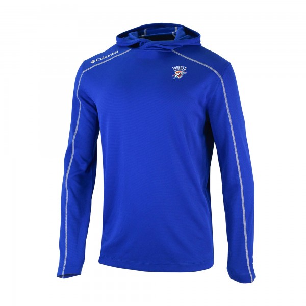 Толстовка Oklahoma City Thunder Columbia Blue Omni-Wick Shotgun