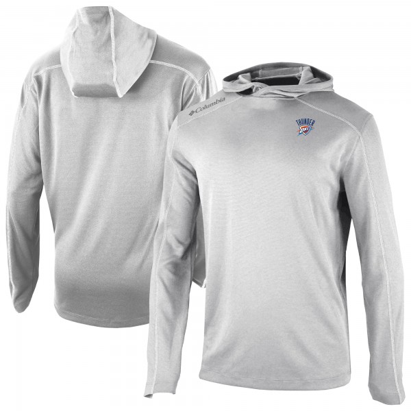 Толстовка Oklahoma City Thunder Columbia Gray Omni-Wick Shotgun