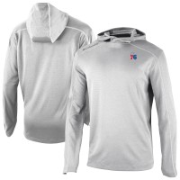 Philadelphia 76ers Columbia Gray Omni-Wick Shotgun Pullover Hoodie