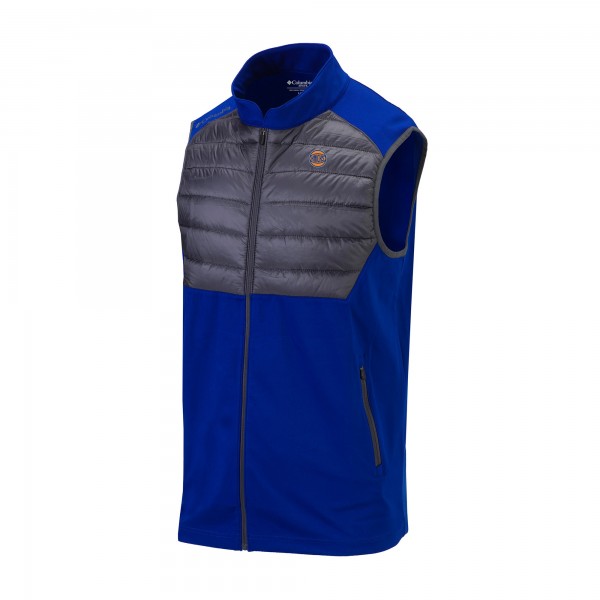 New York Knicks Columbia Blue Omni-Wick In The Element Full-Zip Vest