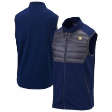 Indiana Pacers Columbia Navy Omni-Wick In The Element Full-Zip Vest