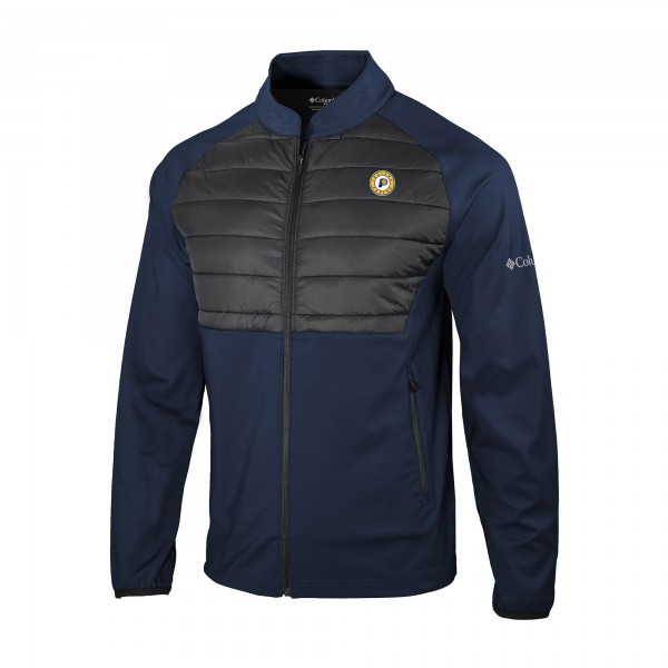 Indiana Pacers Columbia Navy Omni-Wick In The Element Full-Zip Jacket