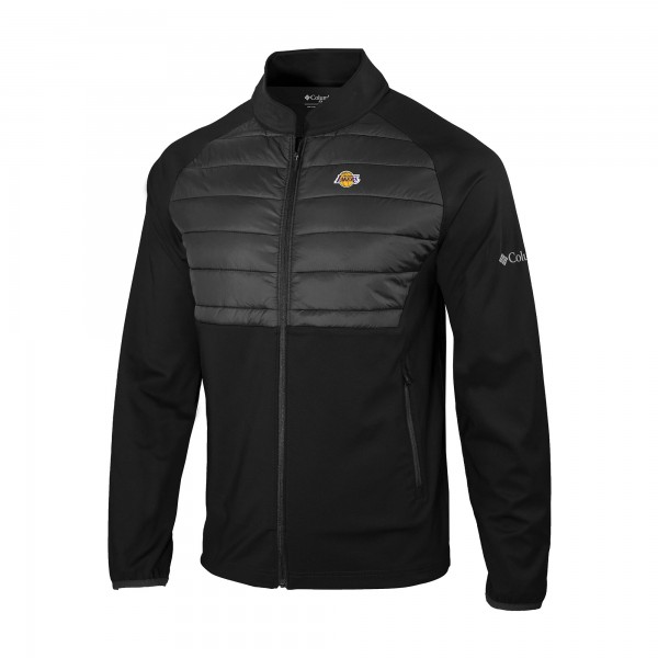Кофта на молнии Los Angeles Lakers Columbia Omni-Wick In The Element - Black
