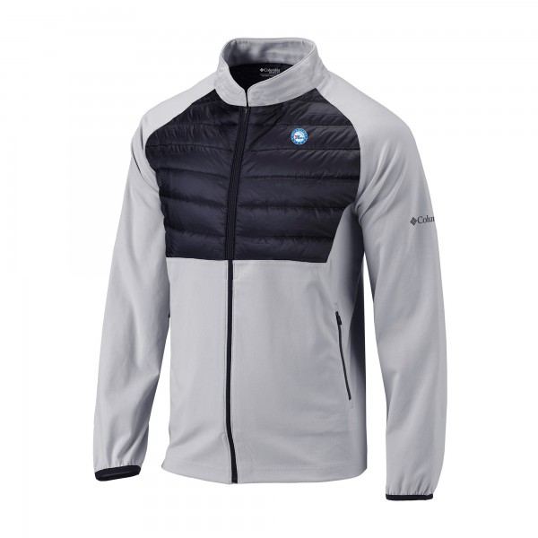 Philadelphia 76ers Columbia Gray Omni-Wick In The Element Full-Zip Jacket
