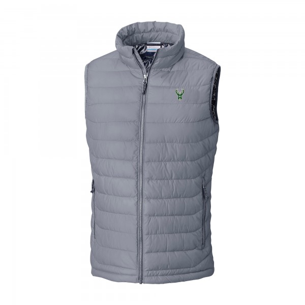 Жилетка Milwaukee Bucks Columbia Powder Lite Omni-Heat Reflective - Gray