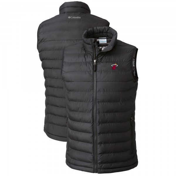 Жилетка Miami Heat Columbia Black Powder Lite Omni-Heat Reflective