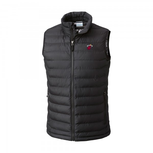 Жилетка Miami Heat Columbia Black Powder Lite Omni-Heat Reflective