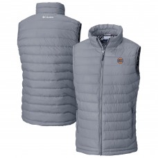 New York Knicks Columbia Gray Powder Lite Omni-Heat Reflective Full-Zip Vest