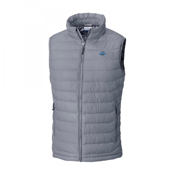 Orlando Magic Columbia Gray Powder Lite Omni-Heat Reflective Full-Zip Vest