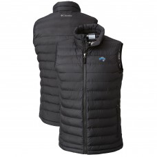 Orlando Magic Columbia Black Powder Lite Omni-Heat Reflective Full-Zip Vest