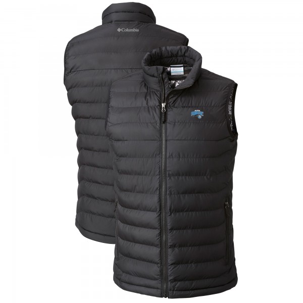 Orlando Magic Columbia Black Powder Lite Omni-Heat Reflective Full-Zip Vest