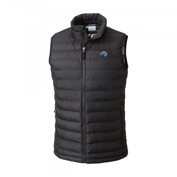 Orlando Magic Columbia Black Powder Lite Omni-Heat Reflective Full-Zip Vest