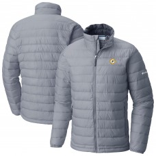 Indiana Pacers Columbia Gray Powder Lite Omni-Heat Reflective Full-Zip Jacket