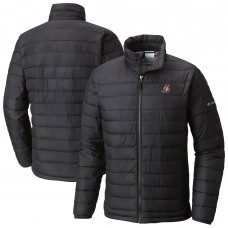 Los Angeles Lakers Columbia Black Powder Lite Omni-Heat Reflective Full-Zip Jacket