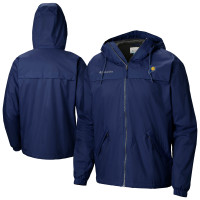 Indiana Pacers Columbia Navy Oroville Creek Lined Full-Zip Jacket