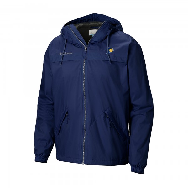 Indiana Pacers Columbia Navy Oroville Creek Lined Full-Zip Jacket