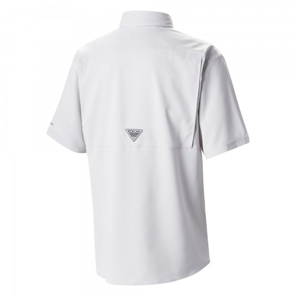 Рубашка с коротким рукавом Oklahoma City Thunder Columbia White Omni-Wick Low Drag Offshore