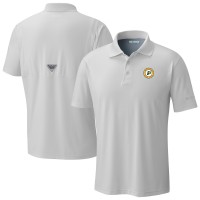 Indiana Pacers Columbia White Low Drag Offshore Polo