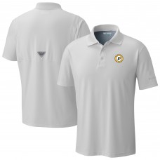 Indiana Pacers Columbia White Low Drag Offshore Polo