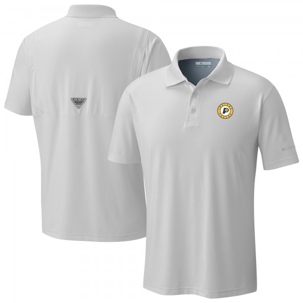 Indiana Pacers Columbia White Low Drag Offshore Polo